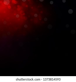 Dark Blue, Red vector backdrop with circles. Abstract colorful disks on simple gradient background. New template for your brand book.