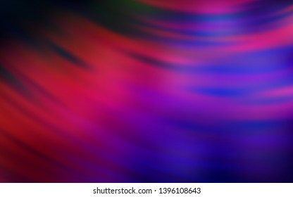 Dark Blue, Red vector backdrop with wry lines. An elegant bright illustration with gradient. Template for cell phone screens.