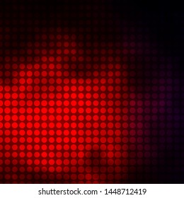 Dark Blue, Red vector backdrop with circles. Abstract decorative design in gradient style with bubbles. Pattern for websites, landing pages.
