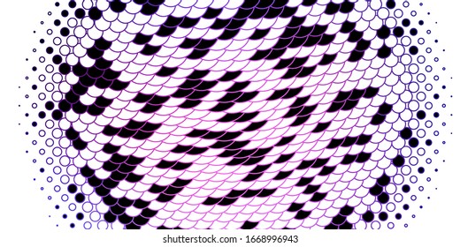 Dark Blue, Red vector backdrop with circles. Abstract decorative design in gradient style with bubbles. Pattern for business ads.