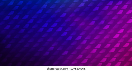 Dark Blue, Red vector backdrop with rectangles. Illustration with a set of gradient rectangles. Pattern for websites, landing pages.