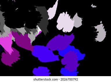 Dark Blue, Red vector backdrop with memphis shapes. Simple colorful illustration with abstract gradient shapes. Best smart design for your business.