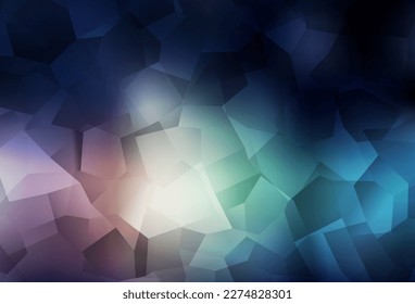 Dark Blue, Red vector backdrop with memphis shapes. Modern abstract illustration with colorful random forms. Best smart design for your business.
