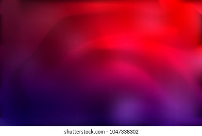 Dark Blue, Red vector background with curved circles. Glitter abstract illustration with wry lines. Pattern for your business design.