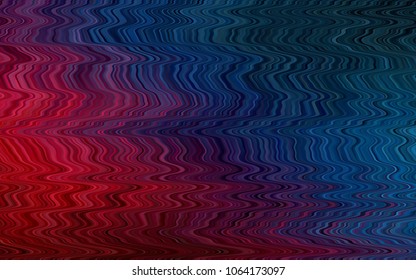 Dark Blue, Red vector background with liquid shapes. A completely new color illustration in marble style. The elegant pattern for brand book.