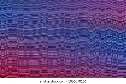 Dark Blue, Red vector background with bubble shapes. Shining illustration, which consist of blurred lines, circles. The elegant pattern for brand book.