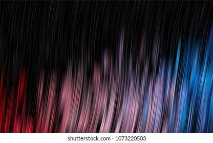 Dark Blue, Red vector background with abstract lines. Glitter abstract illustration with wry lines. A completely new template for your business design.