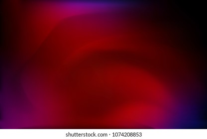 Dark Blue, Red vector background with liquid shapes. Creative geometric illustration in marble style with gradient. The elegant pattern for brand book.
