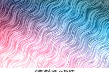 Dark Blue, Red vector background with lamp shapes. Creative illustration in halftone marble style with gradient. A completely new marble design for your business.
