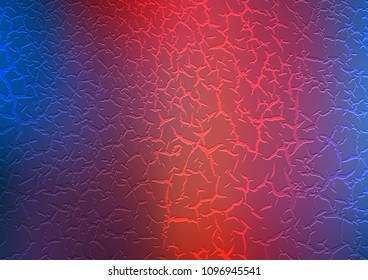 Dark Blue, Red vector background with abstract lines. Blurred geometric sample with gradient bubbles.  Textured wave pattern for backgrounds.