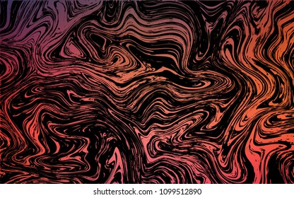 Dark Blue, Red vector background with lamp shapes. Creative illustration in halftone marble style with gradient. Pattern for your business design.