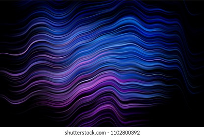 Dark Blue, Red vector background with lamp shapes. Geometric illustration in marble style with gradient.  Marble design for your web site.