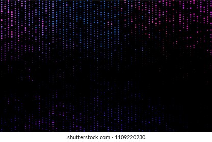 Dark Blue, Red vector  background with bubbles. Beautiful colored illustration with blurred circles in nature style. The pattern can be used for aqua ad, booklets.