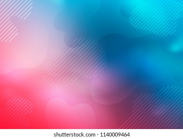 Dark Blue, Red vector background with straight lines. Decorative shining illustration with lines on abstract template. The pattern can be used for busines ad, booklets, leaflets