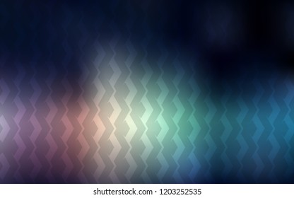 Dark Blue, Red vector background with straight lines. Modern geometrical abstract illustration with Lines. Pattern for your busines websites.
