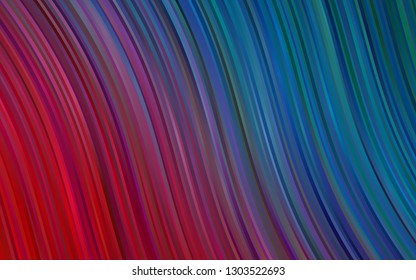 Dark Blue, Red vector background with bubble shapes. A completely new color illustration in marble style. Brand new design for your ads, poster, banner.