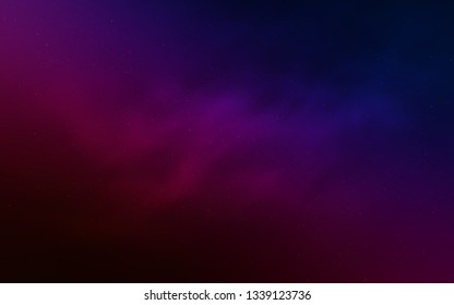 Dark Blue, Red vector background with astronomical stars. Shining illustration with sky stars on abstract template. Smart design for your business advert.