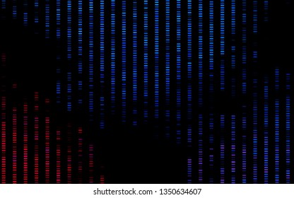 Dark Blue, Red vector background with straight lines. Modern geometrical abstract illustration with staves. Pattern for websites, landing pages.
