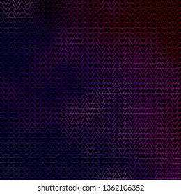 Dark Blue, Red vector background with lines, triangles. Shining abstract illustration with colorful triangles. Design for your promotions.