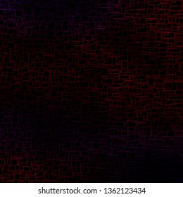Dark Blue, Red vector background in polygonal style. Illustration with a set of gradient rectangles. Template for cellphones.