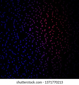 Dark Blue, Red vector background with small and big stars. Modern geometric abstract illustration with stars. Pattern for websites, landing pages.