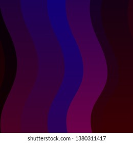 Dark Blue, Red vector background with bows. Colorful illustration in circular style with lines. Pattern for booklets, leaflets.