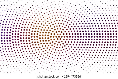 Dark Blue, Red vector  background with bubbles. Blurred decorative design in abstract style with bubbles. New template for your brand book.