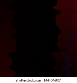 Dark Blue, Red vector background with curved lines. Colorful abstract illustration with gradient curves. Pattern for websites, landing pages.