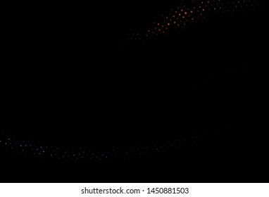 Dark Blue, Red vector background with rectangles. Abstract gradient illustration with rectangles. Pattern can be used for websites.