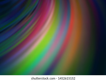Dark Blue, Red vector background with lamp shapes. Creative geometric illustration in marble style with gradient. Brand new design for your ads, poster, banner.
