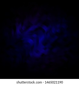 Dark Blue, Red vector background with curves. Colorful illustration, which consists of curves. Best design for your ad, poster, banner.