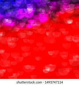 Dark Blue, Red vector background with spots. Abstract illustration with colorful spots in nature style. Design for posters, banners.