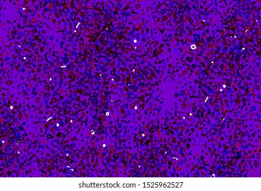 Dark Blue, Red vector background with abstract shapes. Colorful chaotic forms with gradient in modern style. Background for a cell phone.