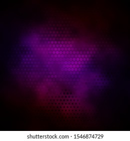 Dark Blue, Red vector background with bubbles. Abstract illustration with colorful spots in nature style. Pattern for websites.