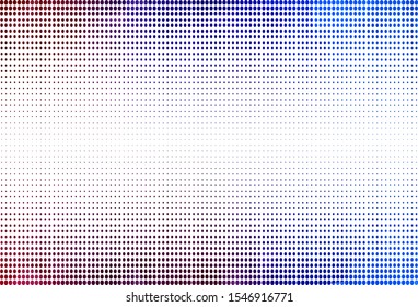 Dark Blue, Red vector  background with bubbles. Blurred bubbles on abstract background with colorful gradient. Design for poster, banner of websites.