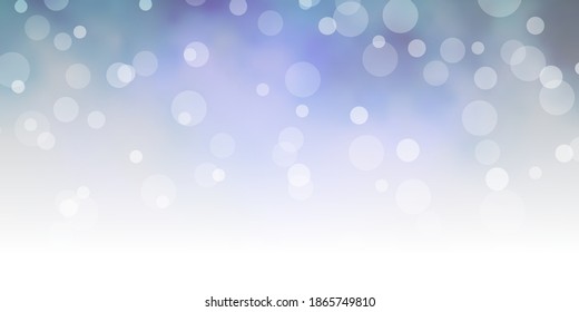 Dark Blue, Red vector background with circles. Abstract decorative design in gradient style with bubbles. Pattern for business ads.