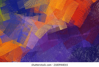 Dark Blue, Red vector background with lines. Shining colorful illustration in simple curve style. Abstract design for your web site.