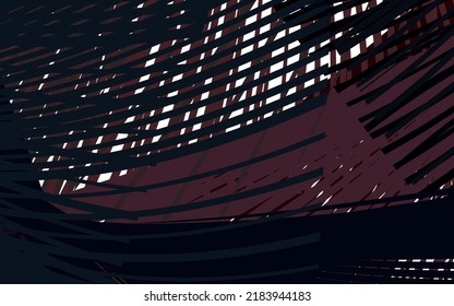 Dark Blue, Red vector background with stright stripes. Colorful shining illustration with lines on abstract template. Best design for your ad, poster, banner.