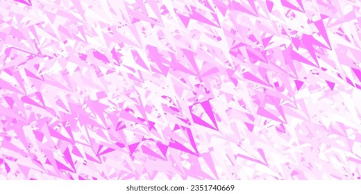 Dark blue, red vector background with triangles. Simple design in abstract style with triangles, lines. Pattern for wallpapers.