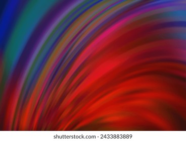 Dark Blue, Red vector background with lava shapes. Colorful illustration in abstract marble style with gradient. Marble style for your business design.