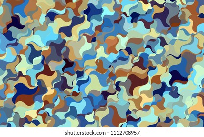 Dark Blue, Red vector bandy pattern. An elegant bright illustration with gradient. Brand-new style for your business design.