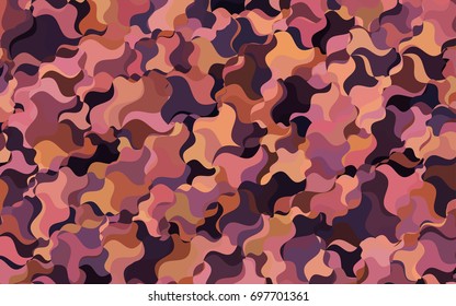 Dark Blue, Red vector bandy pattern. Colorful abstract illustration with gradient crooked lines. The completely new template can be used for your brand book.