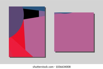 Dark Blue, Red vector banner for websites. Beautiful colored sample in A4 size. Pattern for ads, leaflets, labels of your business.