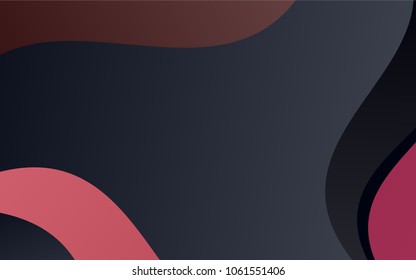 Dark Blue, Red vector bent background. Shining crooked illustration in a brand-new style. The best blurred design for your business.