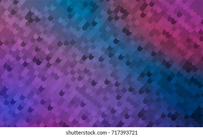 Dark Blue, Red vector bent background. Geometric illustration in Origami style with gradient.  The textured pattern can be used for background.