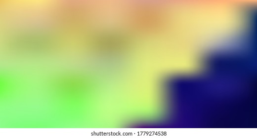Dark blue, red vector blur texture. Colorful abstract illustration with blur gradient. Landing pages design.