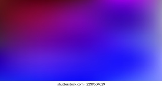 Dark blue, red vector blur drawing. Colorful illustration with gradient in halftone style. Your business gesign.