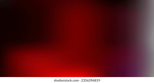 Diseño oscuro azul, rojo vectorial borroso. Ilustración de color abstracta con gradiente desdibujado. Muestra para tus diseños.