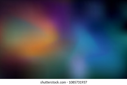 Dark Blue, Red vector blurred bright template. Creative illustration in halftone style with gradient. The template can be used as a background of a cell phone.