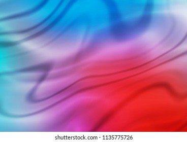 Dark Blue, Red vector blurred and colored background. A completely new color illustration in a vague style. A new texture for your design.